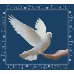 Cross stitch kit Dove of Peace from DoodleCraft Design