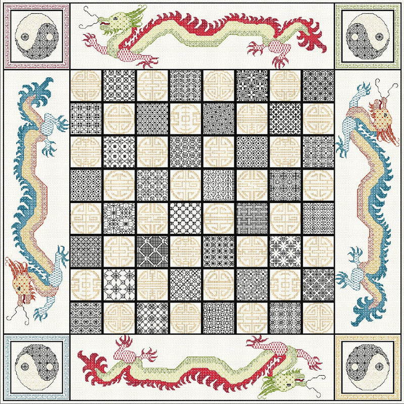 DoodleCraft Gifts - Printed Wooden Chess Boards