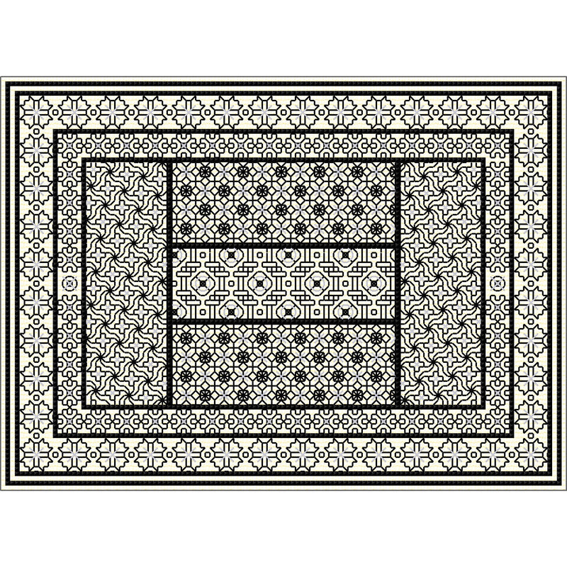 Stitched Blackwork Panel kit from DoodleCraft Design