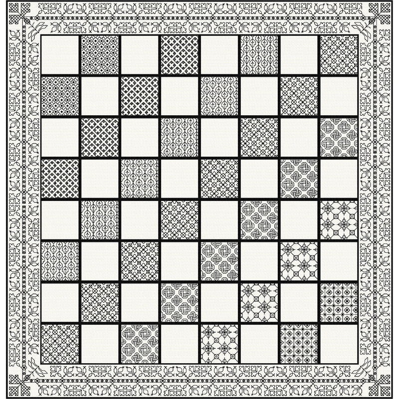Standard black Chess board from DoodleCraft Gifts