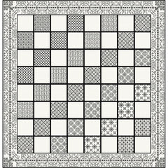 Stitch your own Celtic themed Chess Board from DoodleCraft Design
