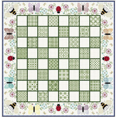 Chess board with a Botanic theme from DoodleCraft Gifts
