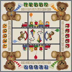 Three-in-a-Row Teddies & Toys game from DoodleCraft Gifts