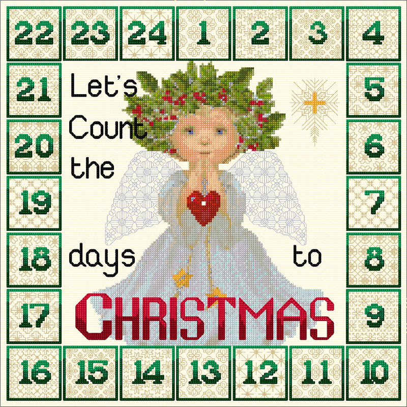 An Advent clock to replace the more traditional  advent calanders. Design by DoodleCraft Design