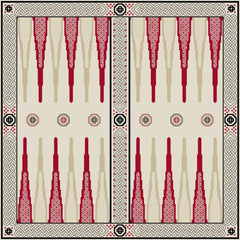 Threads used for Celtic Backgammon