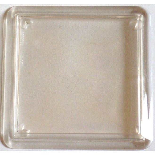 Clear Blank Acrylic Square Coaster for Cross Stitch or Photos 