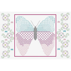 Blackwork butterfly kit from DoodleCraft Design